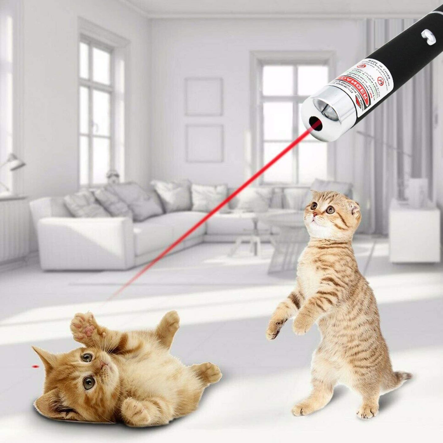 650nm Red Laser Pointer Pen Light Visible Single Beam AAA Lazer Torch 10PCS 9900 Miles Mini Small Teaching Pen Light Pet Toys