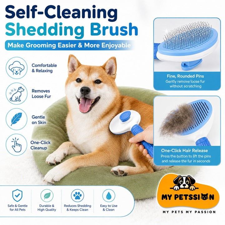 Complete Dog Grooming Kit (7 Pieces) | Brush, Clippers & More