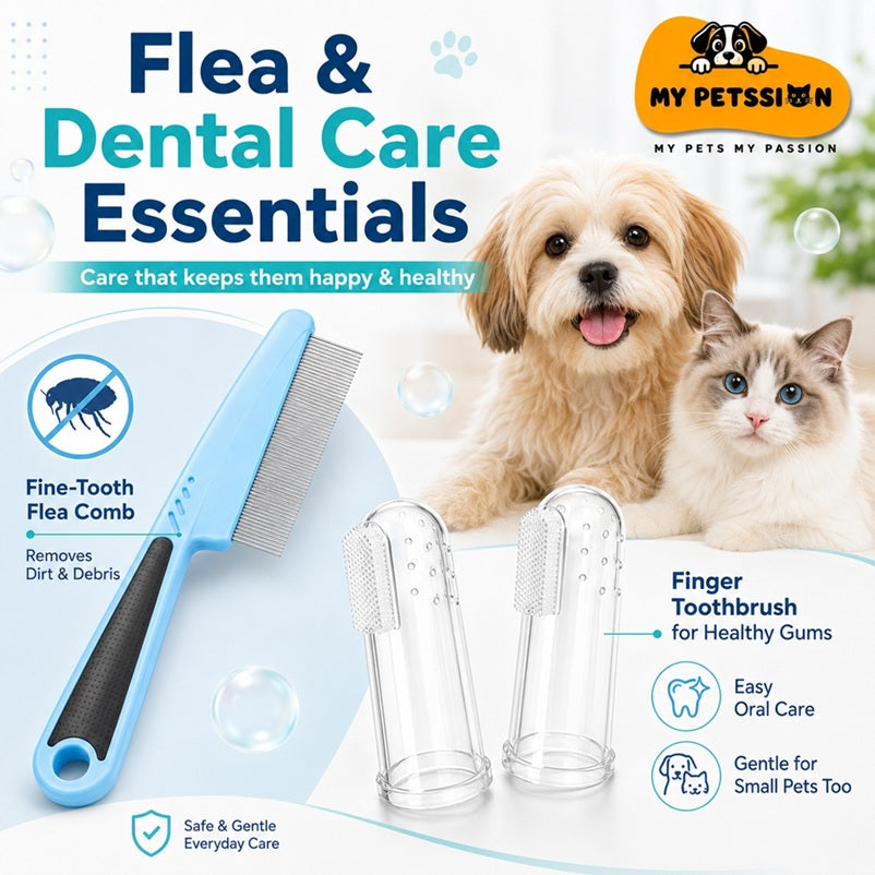 Complete Dog Grooming Kit (7 Pieces) | Brush, Clippers & More