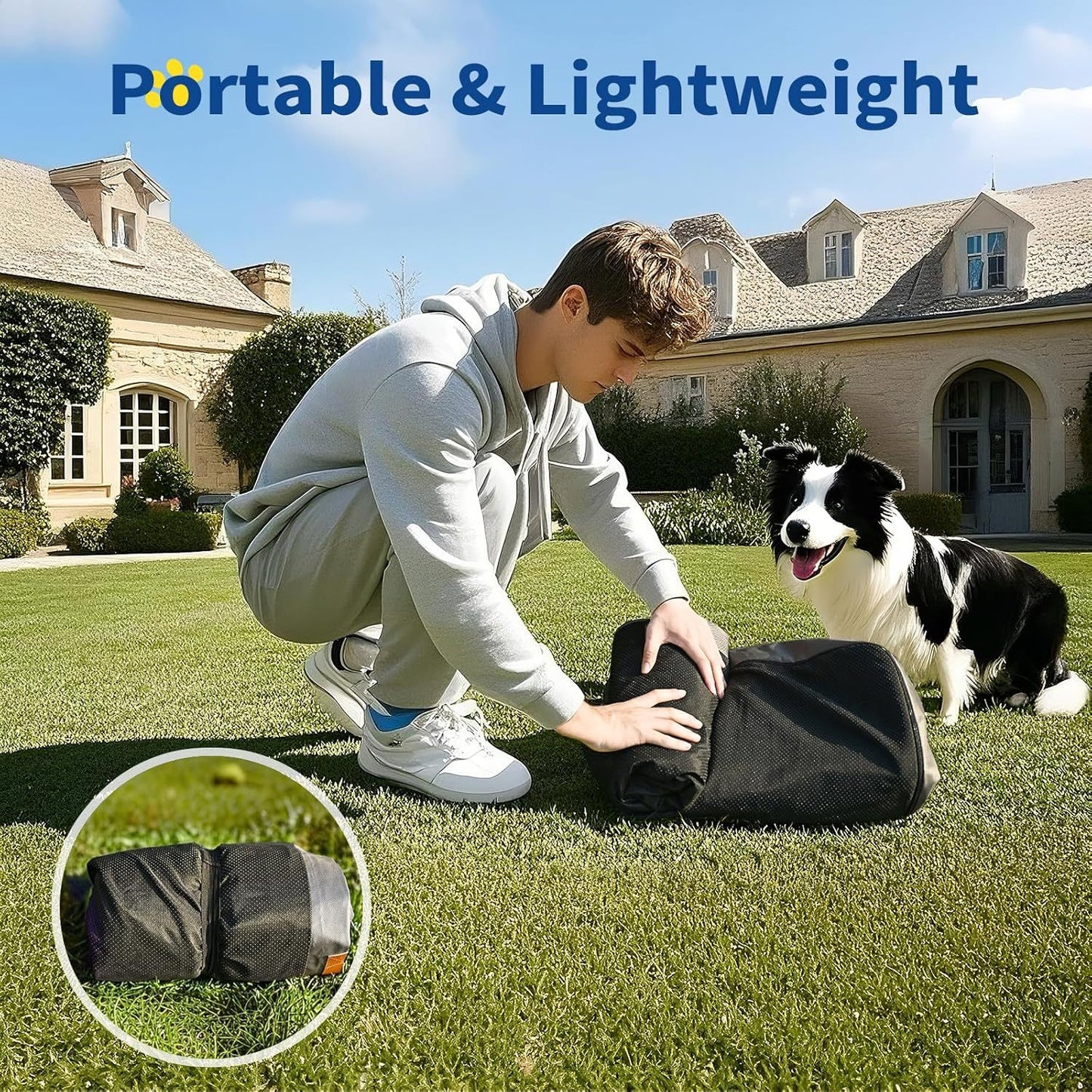 Inflatable Travel Dog Bed | Portable & Waterproof | My Petssion