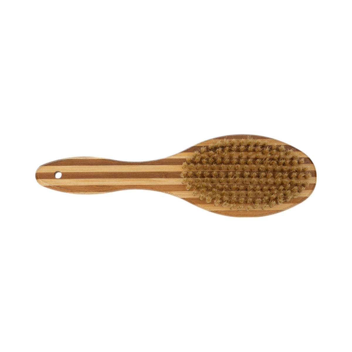 Dual-Sided Natural Wood Dog Brush