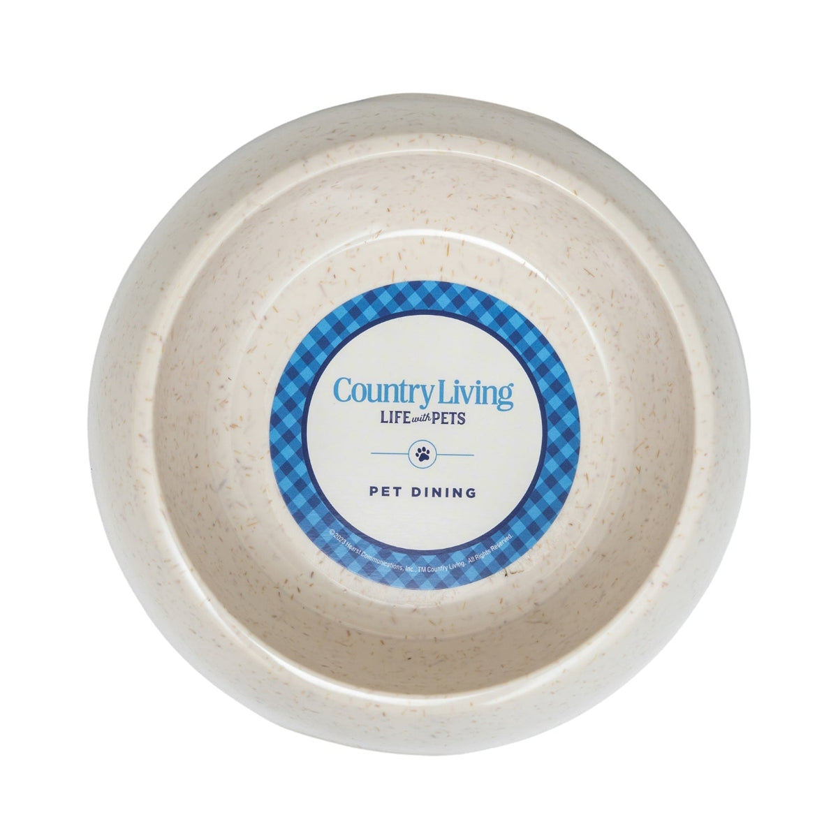 White Swan Natural Fiber Dog Bowls, Set of 2