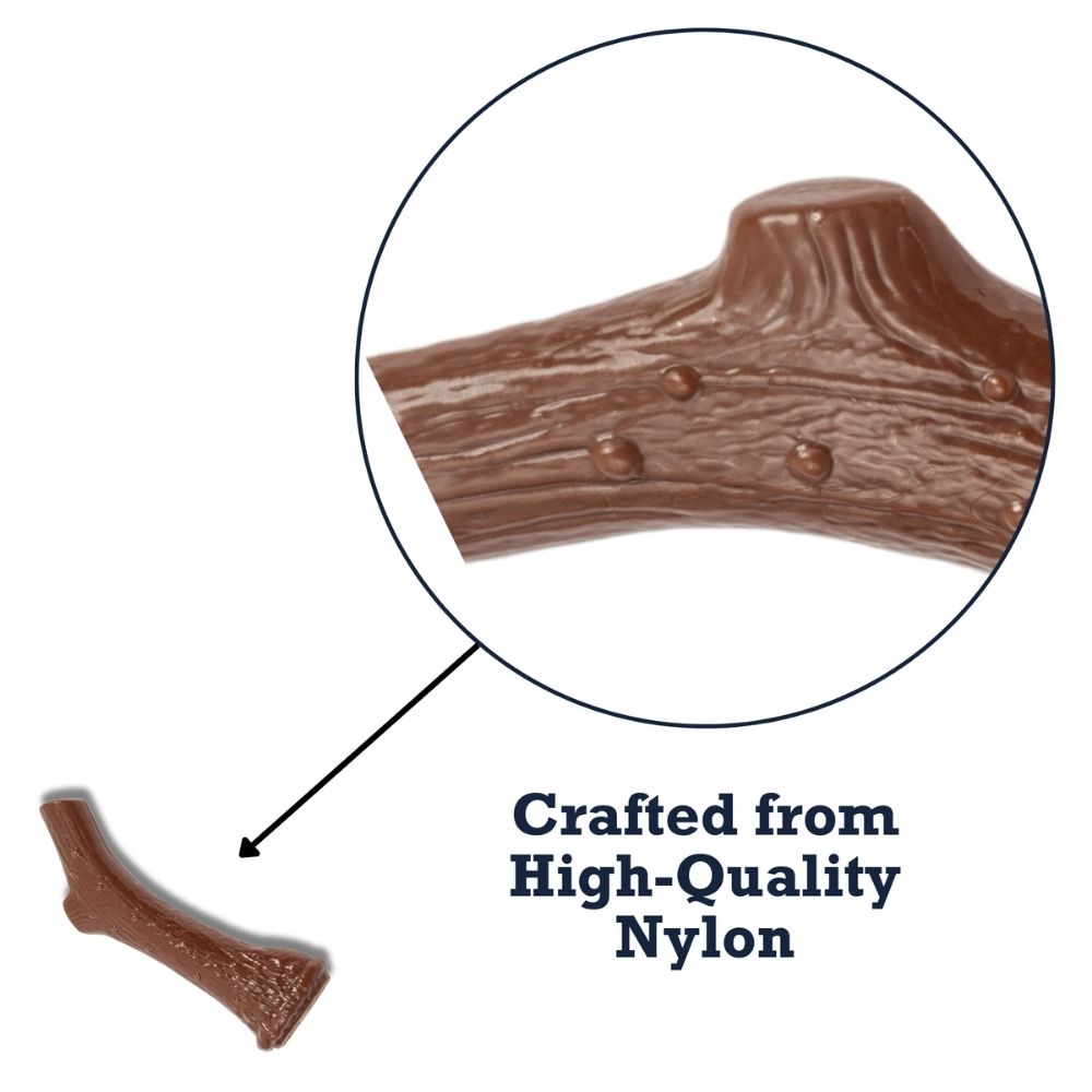 Nylon Antler Dog Chew Toy, Chicken Flavor
