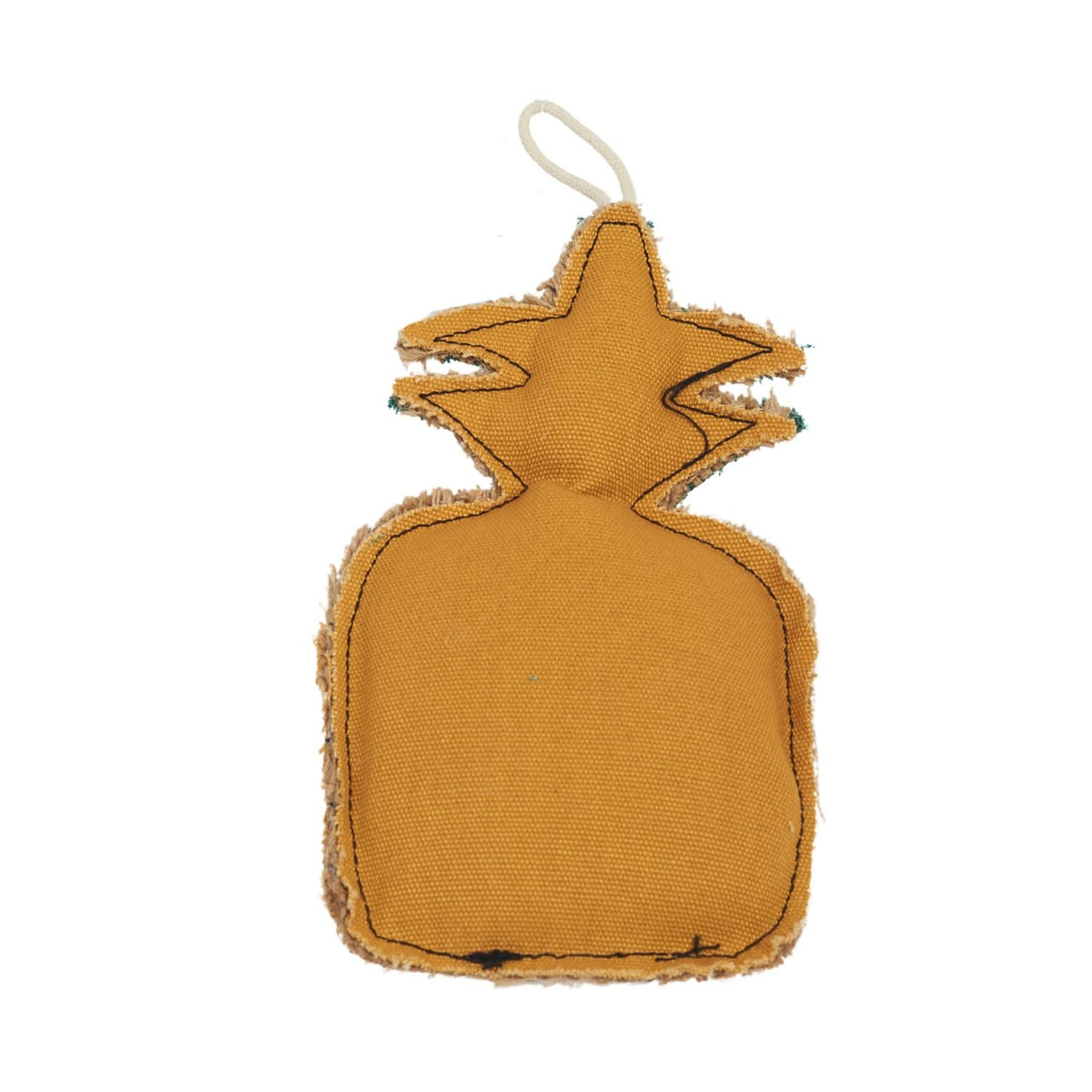 Pineapple Canvas & Jute Dog Chew Toy