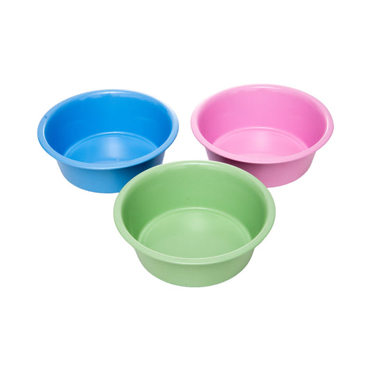 Coated Steel Dog Bowls with Silicone Feet, Set of 2