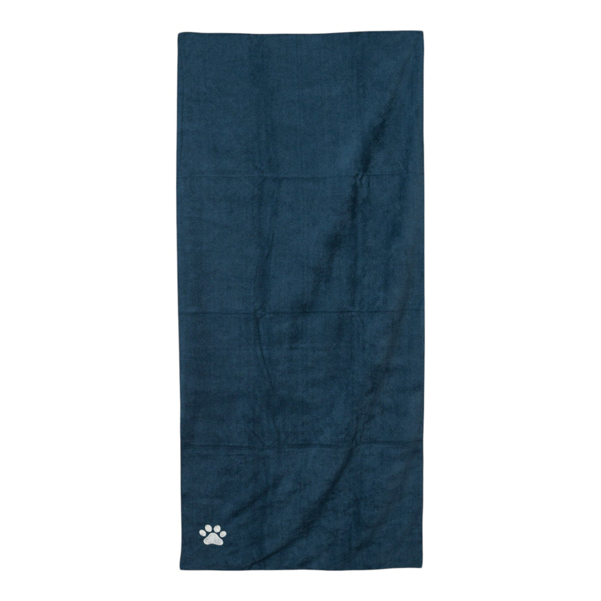 Marine Blue Microfiber Dog Bath Towel, 48 x 22 in