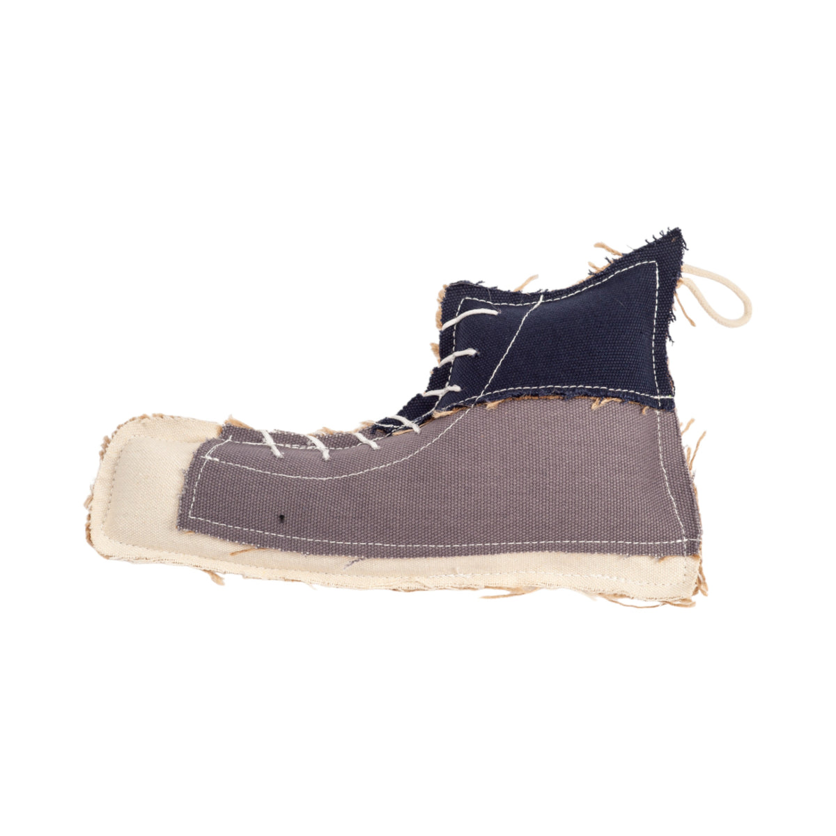 Shoe Canvas & Jute Dog Chew Toy