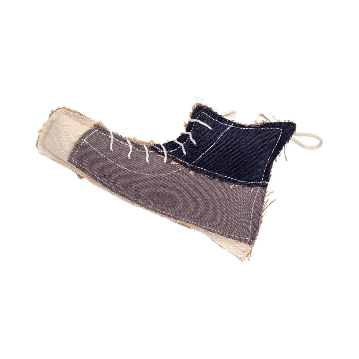 Shoe Canvas & Jute Dog Chew Toy