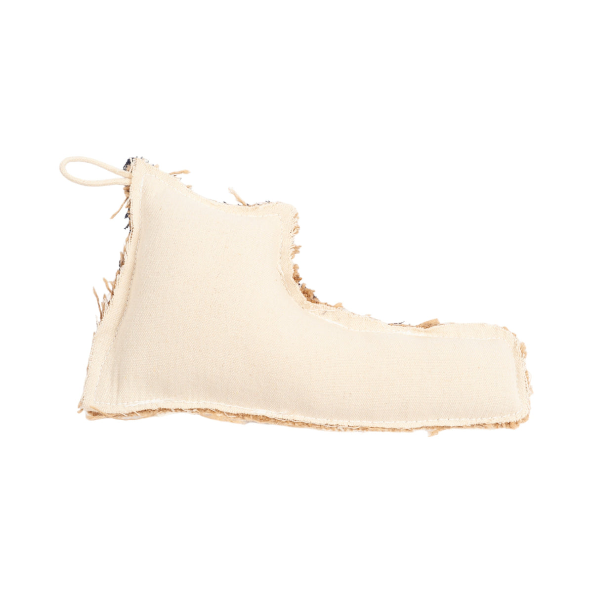 Shoe Canvas & Jute Dog Chew Toy