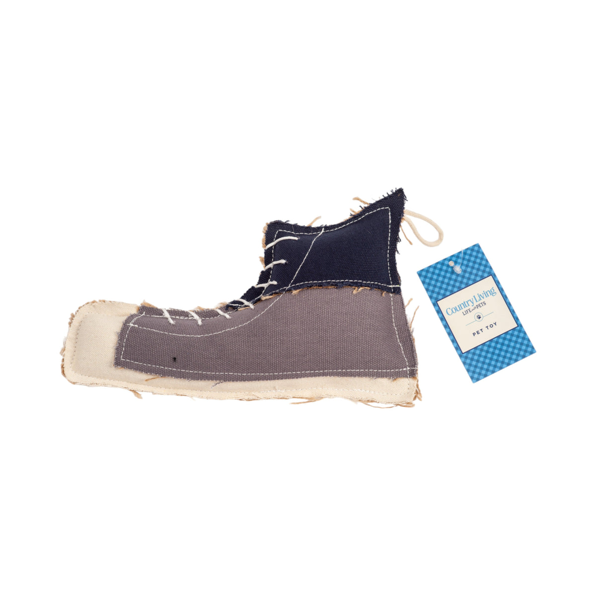 Shoe Canvas & Jute Dog Chew Toy