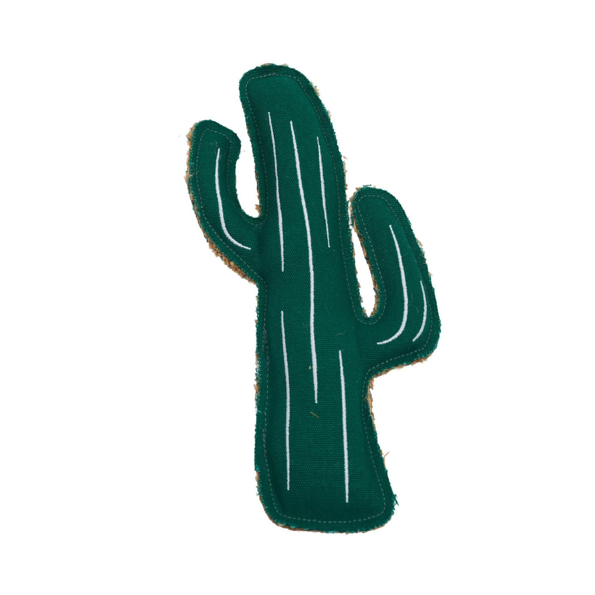 Cactus Canvas & Jute Dog Chew Toy