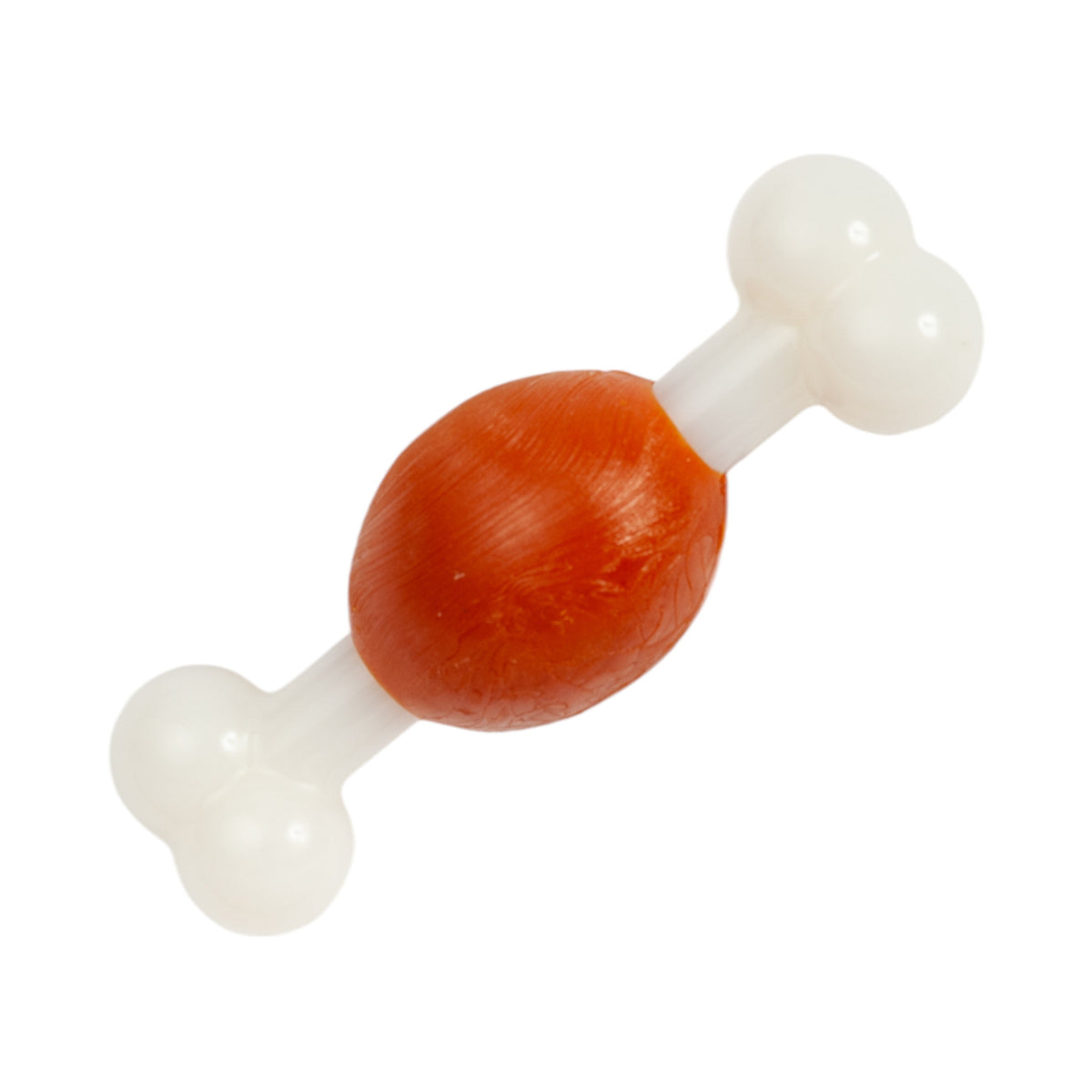 Beef-Flavored TPR & Nylon Bone Chew Toy, Small Dogs