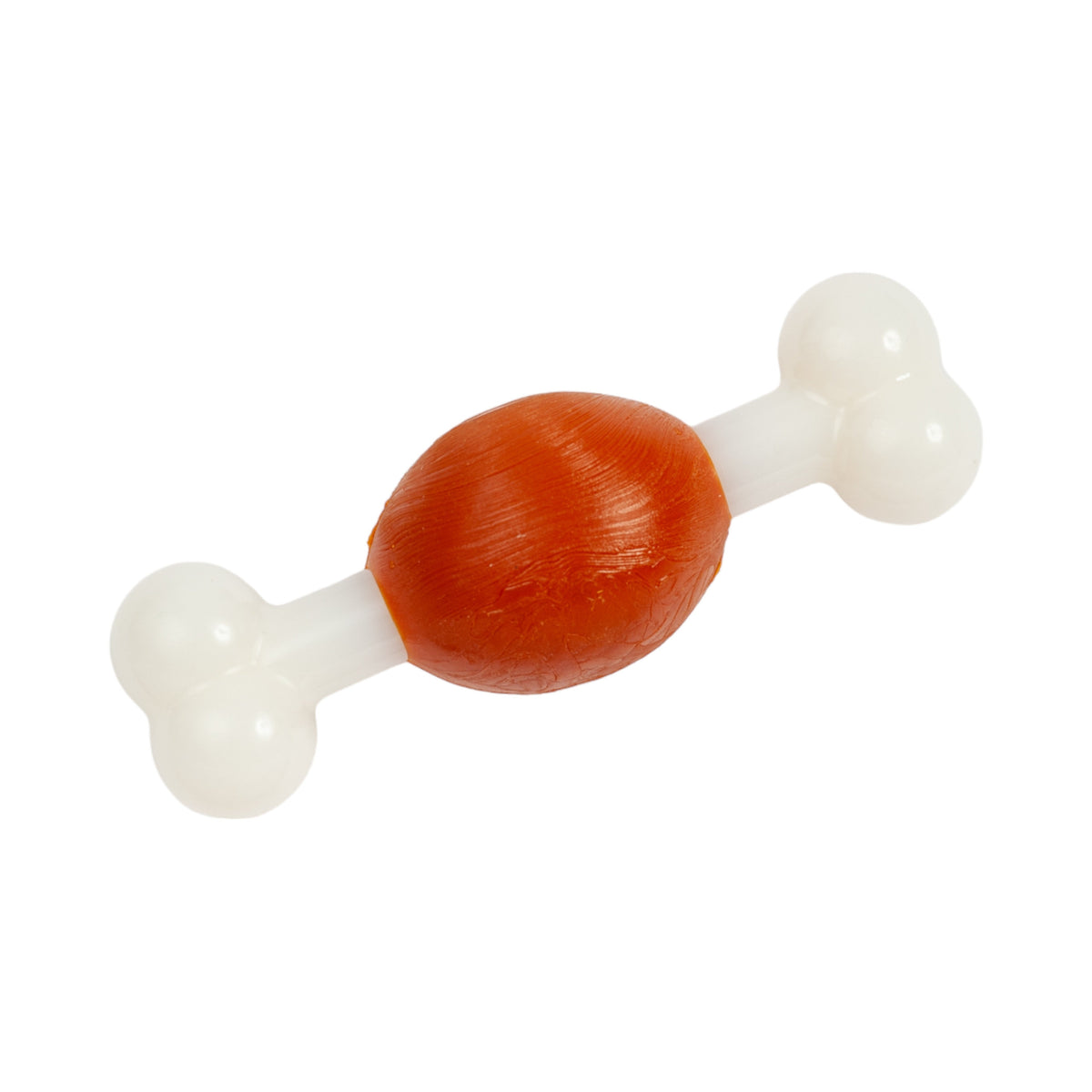 Beef-Flavored TPR & Nylon Bone Chew Toy, Small Dogs