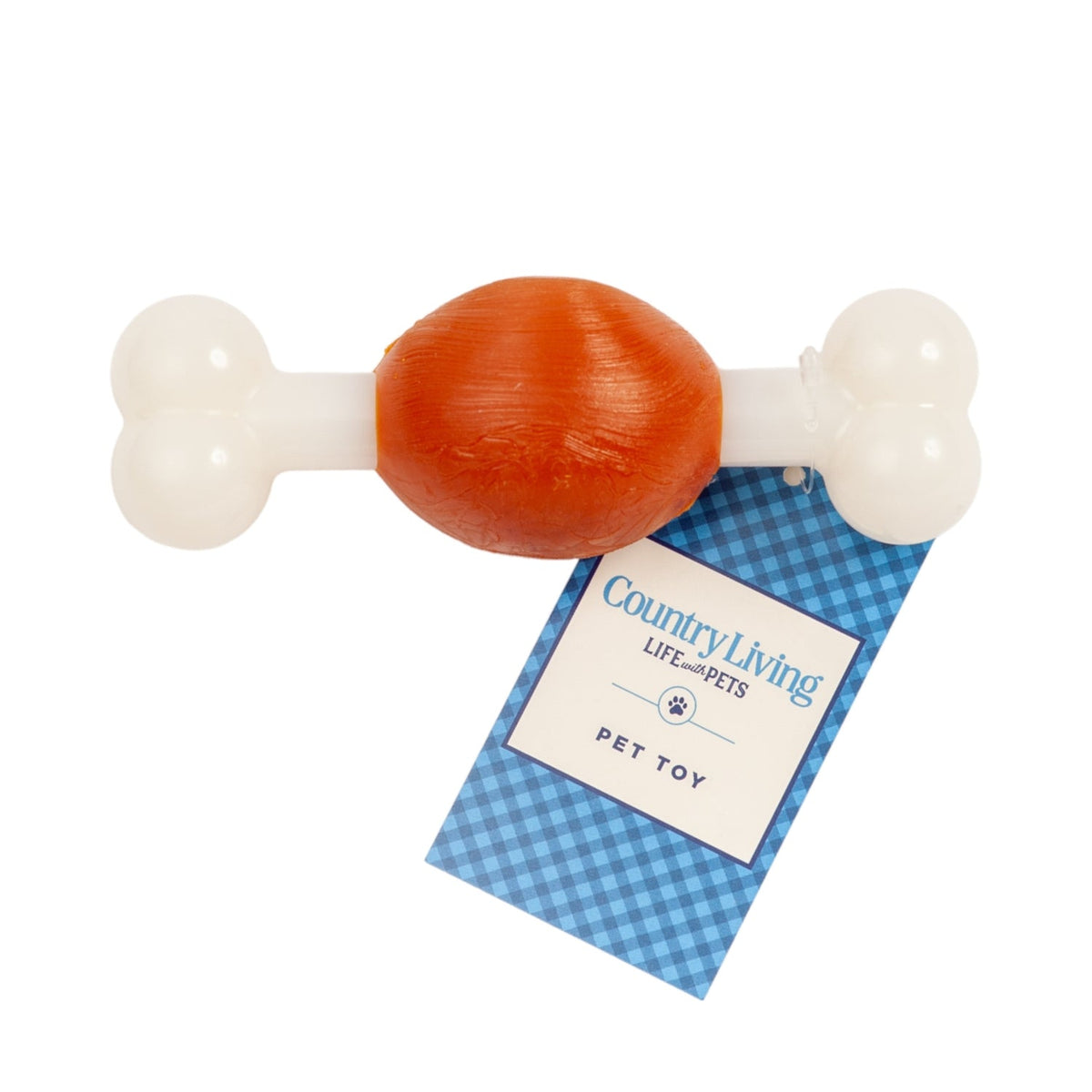 Beef-Flavored TPR & Nylon Bone Chew Toy, Small Dogs