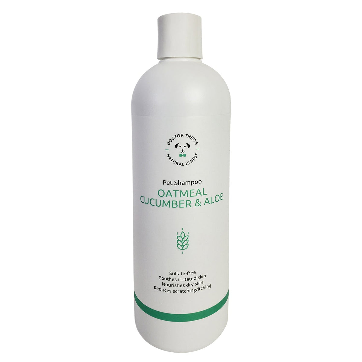 Dr. Theo's Oatmeal, Cucumber & Aloe Dog Shampoo, 16 oz