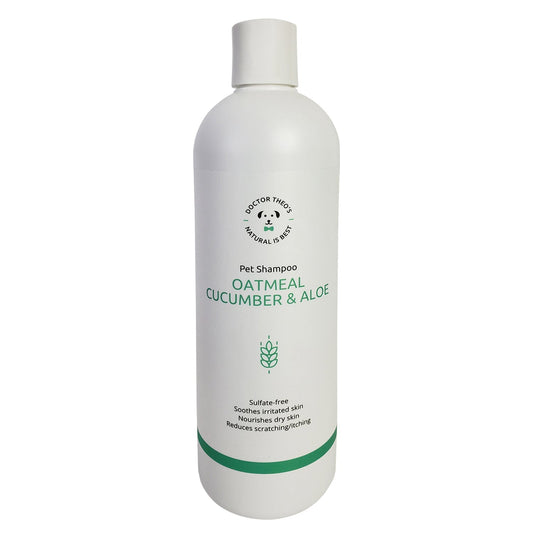 Dr. Theo's Oatmeal, Cucumber & Aloe Dog Shampoo, 16 oz
