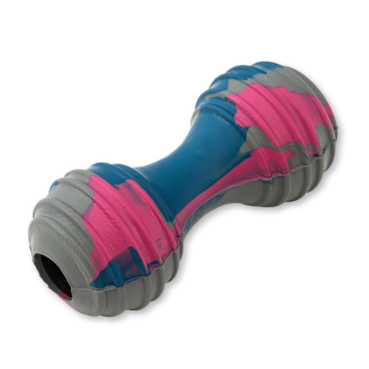 Natural Rubber Dumbbell Dog Toy, 5 in