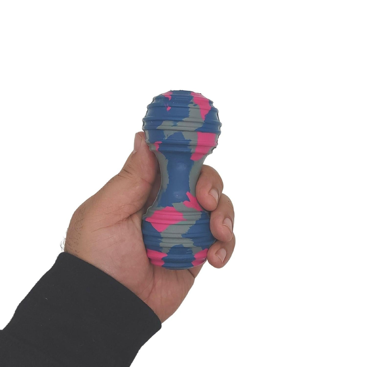 Natural Rubber Dumbbell Dog Toy, 5 in