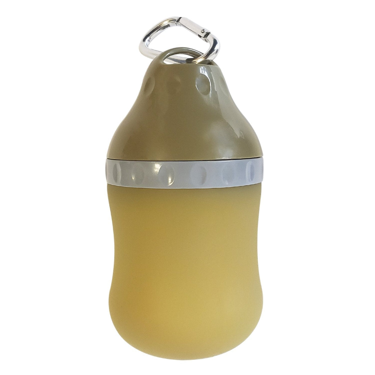 Green Silicone Dog Travel Water Bottle, 16 oz