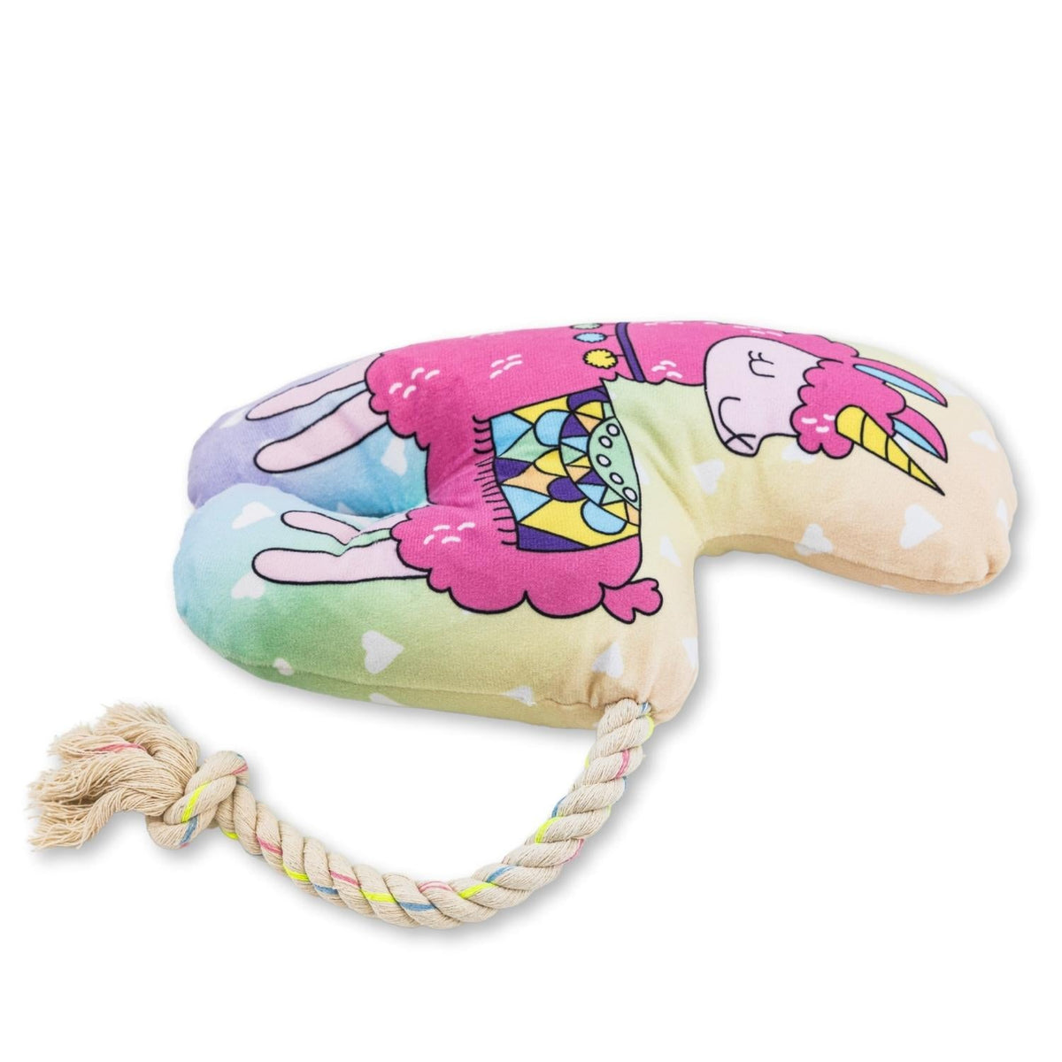 Magical Llama Plush Dog Toy, 17 in