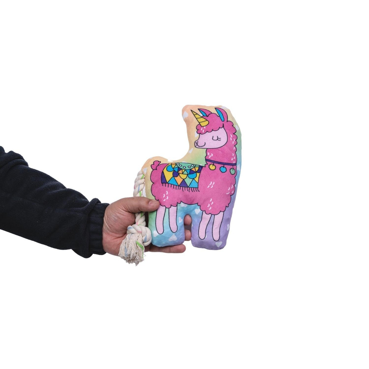 Magical Llama Plush Dog Toy, 17 in