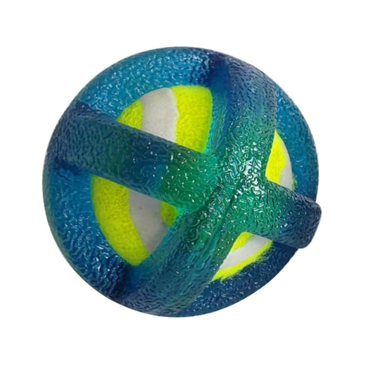 TPR-Coated Agility Tennis Ball Dog Toy, Small & Large