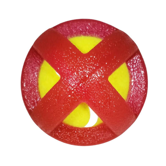 TPR-Coated Agility Tennis Ball Dog Toy, Small & Large