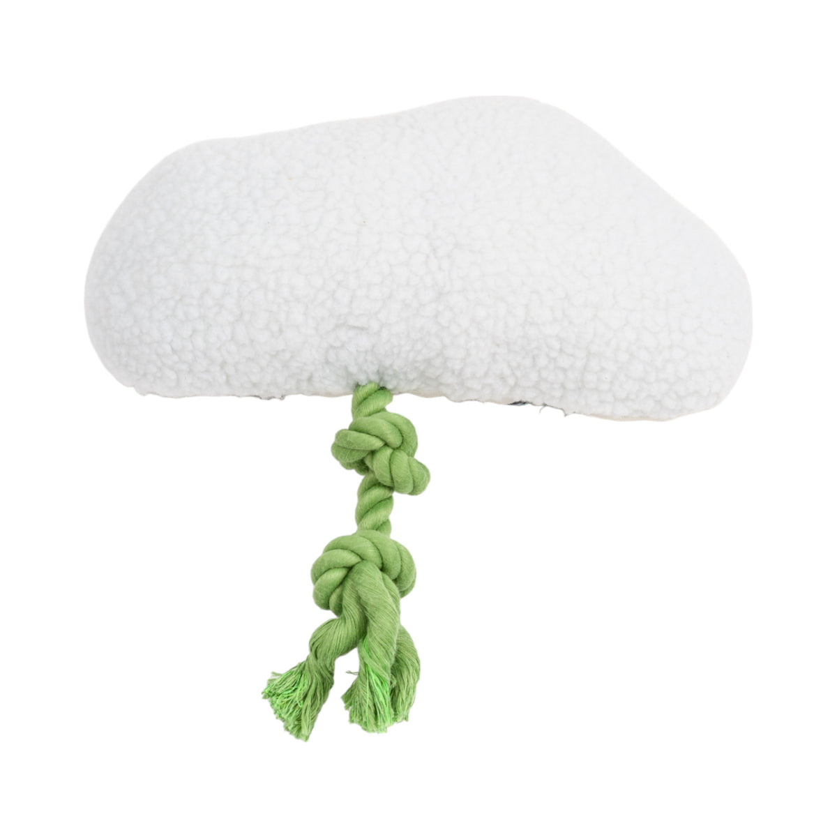 Retro Army Jeep Plush Dog Toy with Rope, 13 in