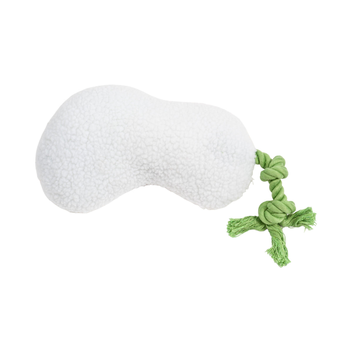 Retro Army Motorcycle Plush Dog Toy with Rope, 15 in