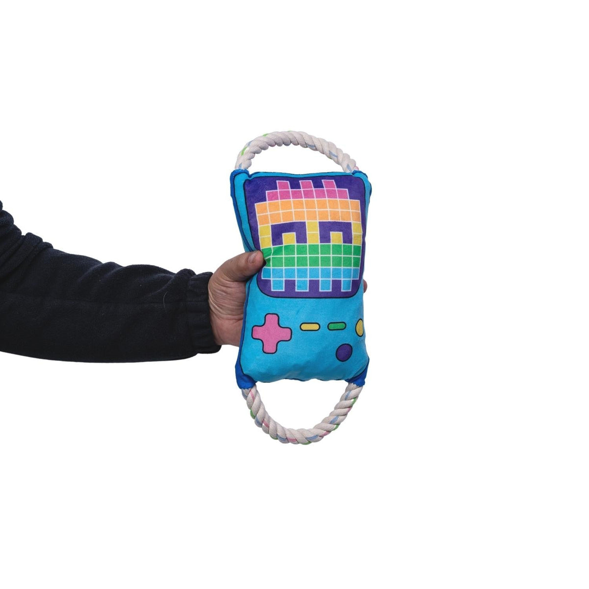 Retro Gamer Plush Dog Toy, 19 in