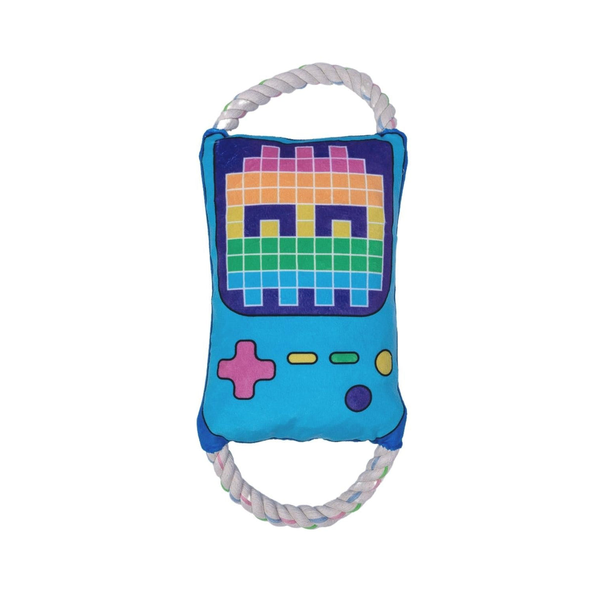 Retro Gamer Plush Dog Toy, 19 in