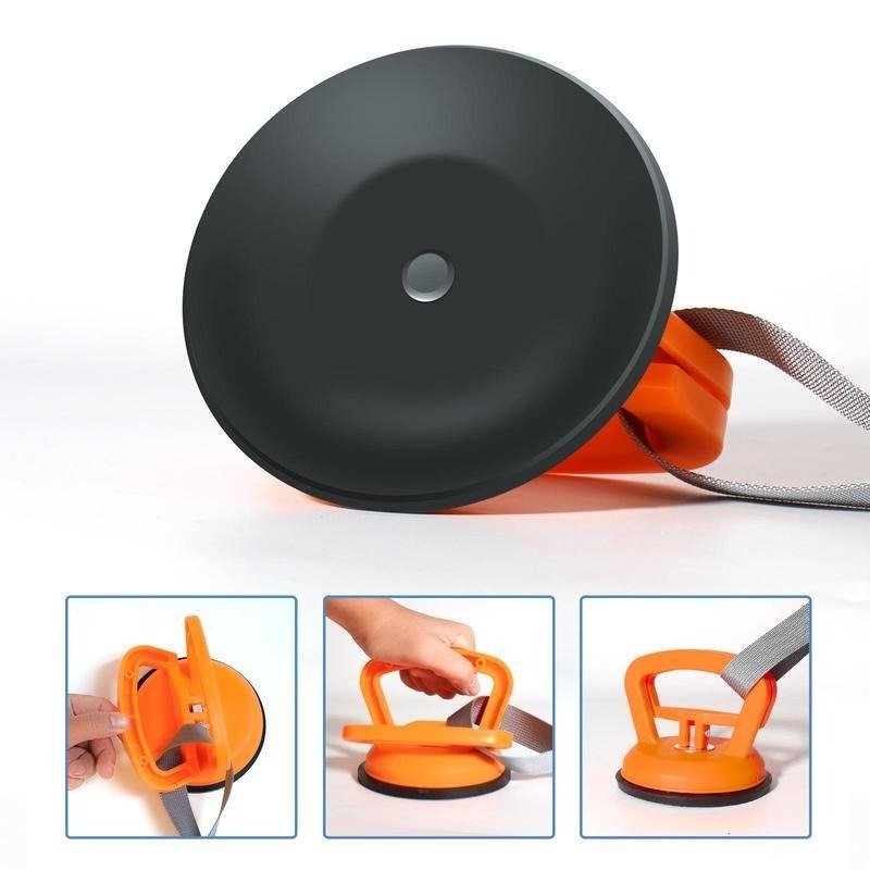 Shark suction cup interactive pet toy with orange handle and mounting demonstrations for cats and dogs.