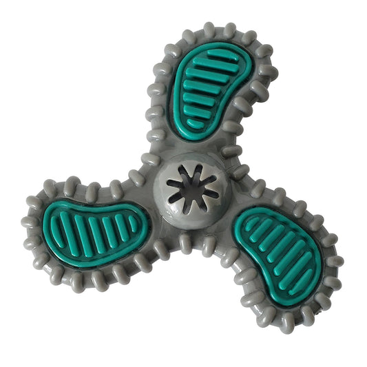 TPR & Nylon Spinner Dog Chew Toy, 5.4 in