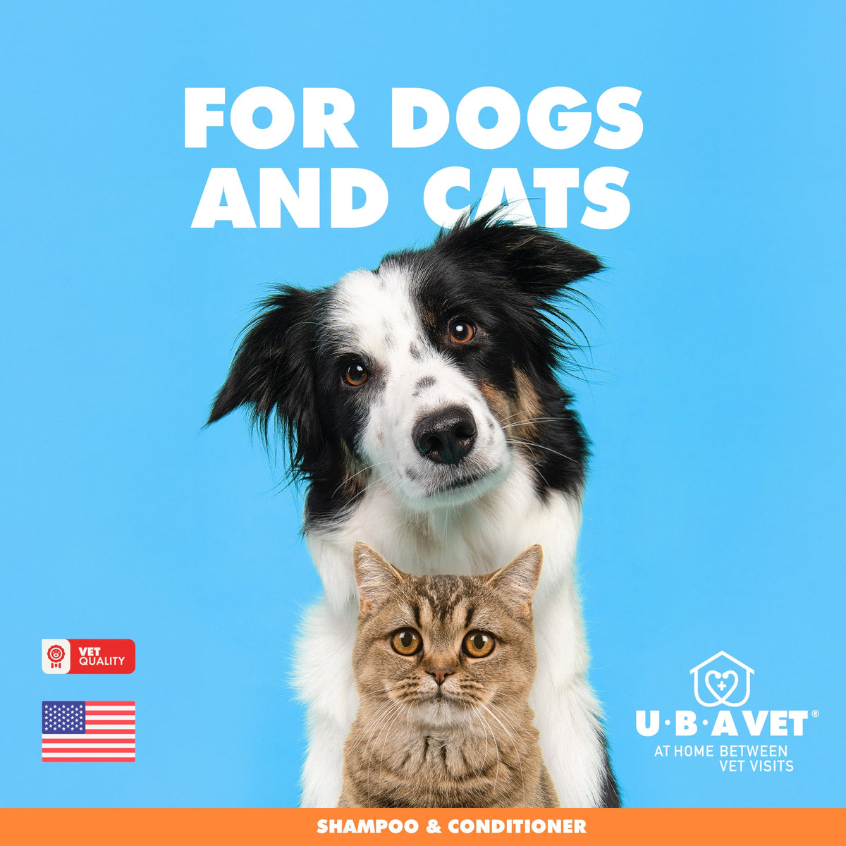 UBAVET Aloe & Oatmeal Pet Shampoo, 16.9 fl oz