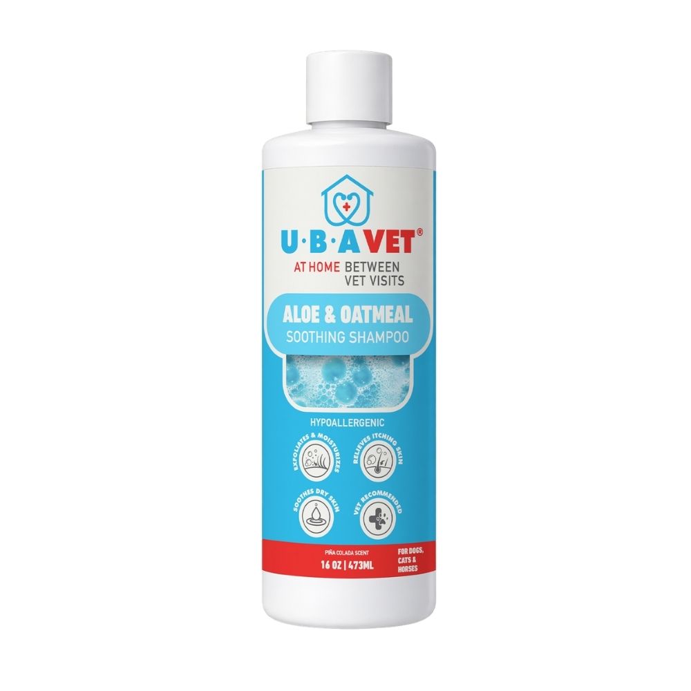 UBAVET Aloe & Oatmeal Pet Shampoo, 16.9 fl oz