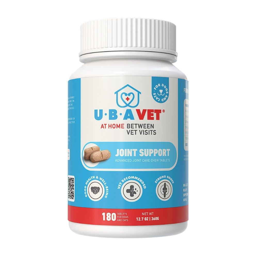 UBAVET Joint Support Chew Tablets, 90 or 180 Count