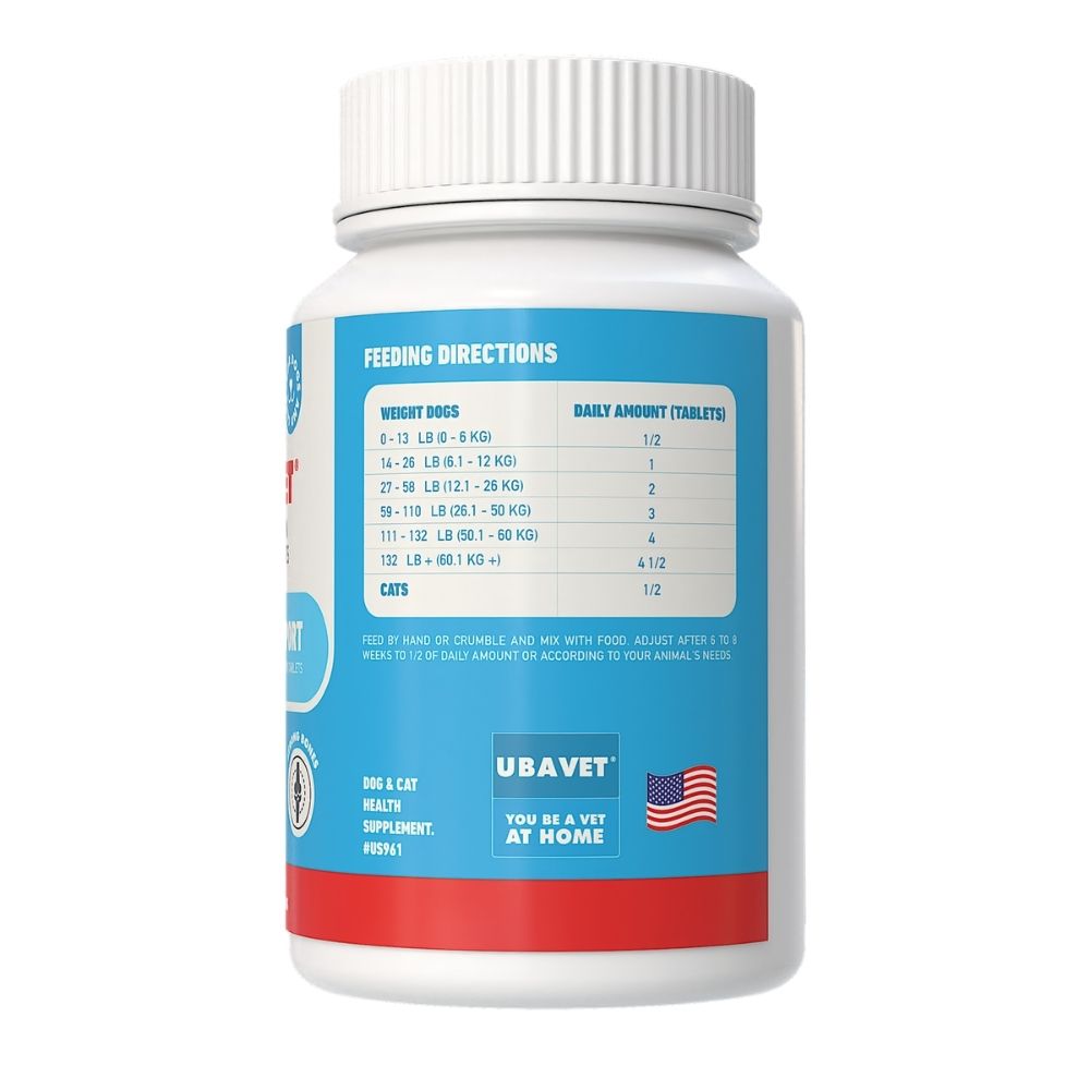 UBAVET Joint Support Chew Tablets, 90 or 180 Count