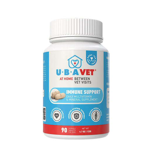 UBAVET Daily Multi-Vitamin for Dogs, 90 Chews