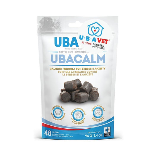 UBAVET UBACALM Calming Soft Chews for Dogs & Cats