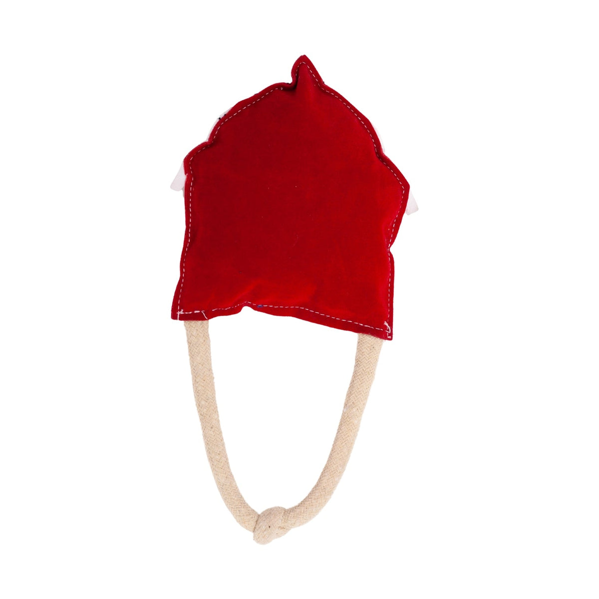 Red Barn Faux Leather Dog Chew Toy