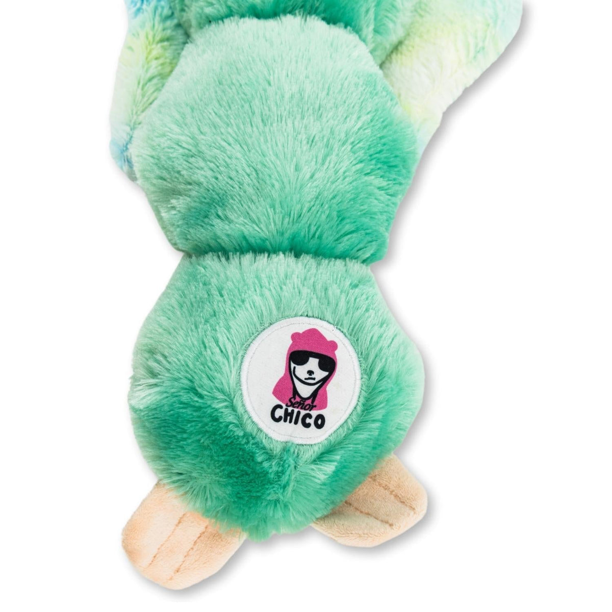 Mystical Mint Winged Sloth Plush Dog Toy, 19.5 in